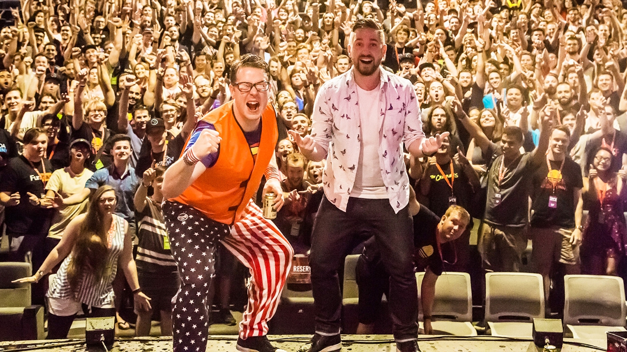 Kinda Funny Can't Do This Shit In America - RTX Sydney 2017 Panel