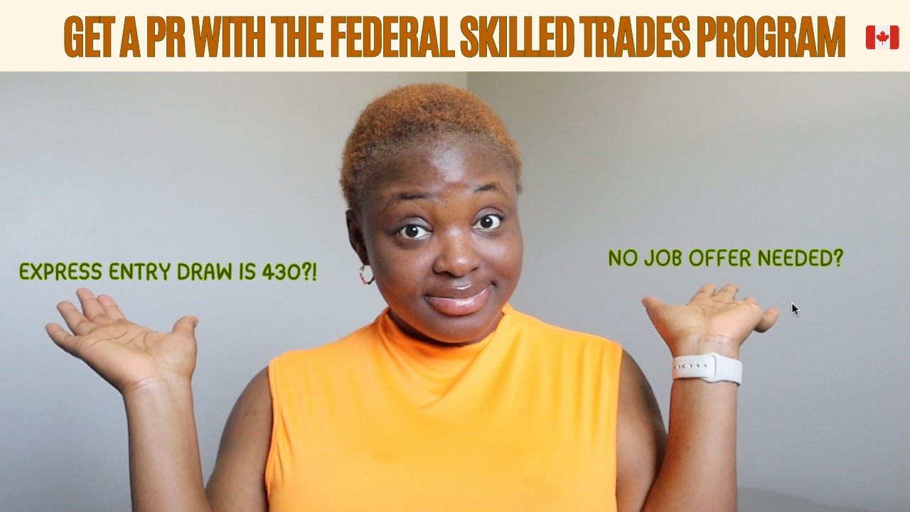 How to enter the express entry draw as a baker or electrician | Federal Skills Trades program