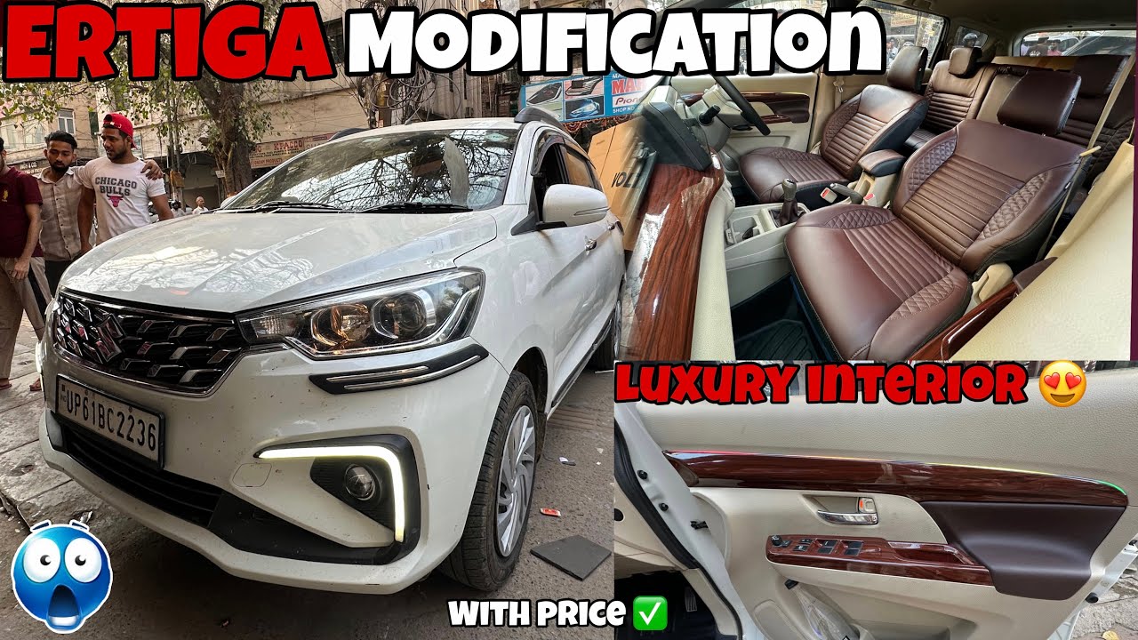 2026 ERTIGA BASE TO TOP MODIFICATION WITH PRICE✅ERTIGA 2026 CNG MODIFIED✅ERTIGA LUXURIOUS INTERIOR😍