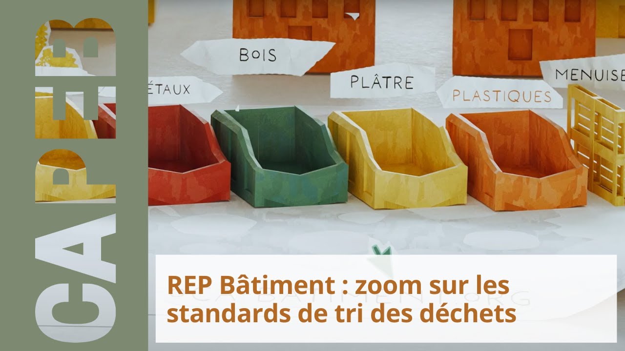 REP Bâtiment : zoom sur les standards de tri des déchets