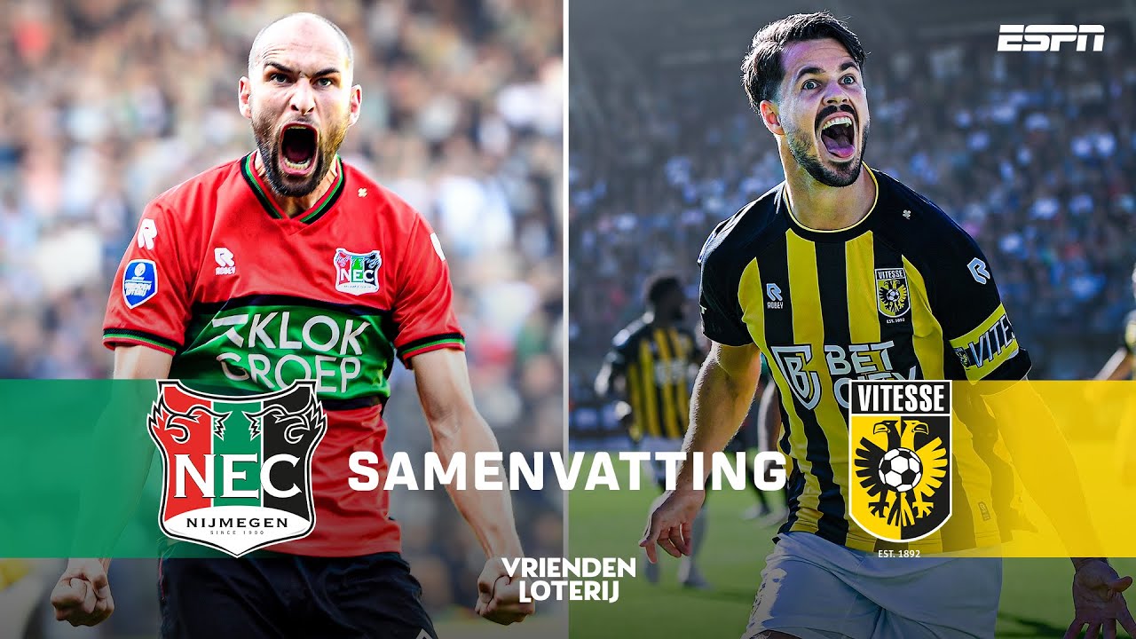 Lekkere GELDERSE DERBY pas laat beslist 🥵⏱ | Samenvatting N.E.C. - Vitesse