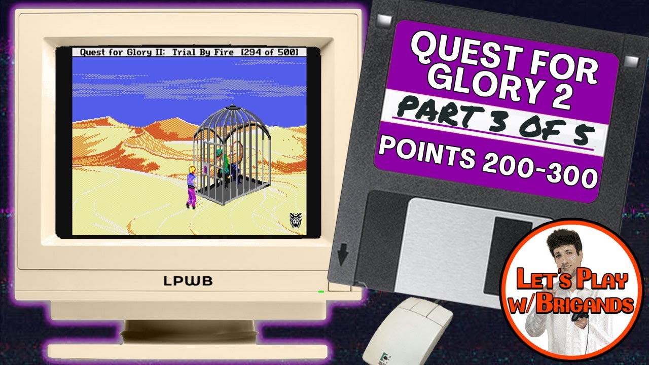 Quest for Glory 2 Perfect Score Thief Run (Part 3 | Points 200-300)