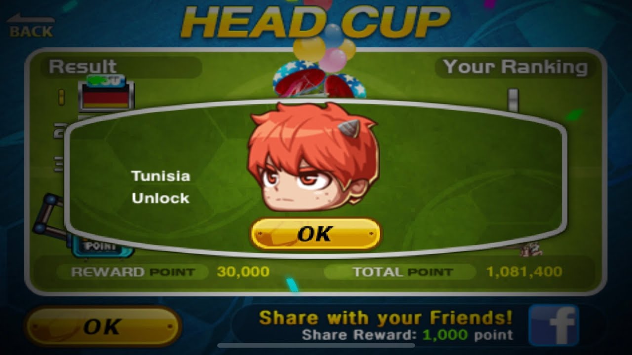 How to UNLOCK TUNISIA 🇹🇳 in Head Soccer