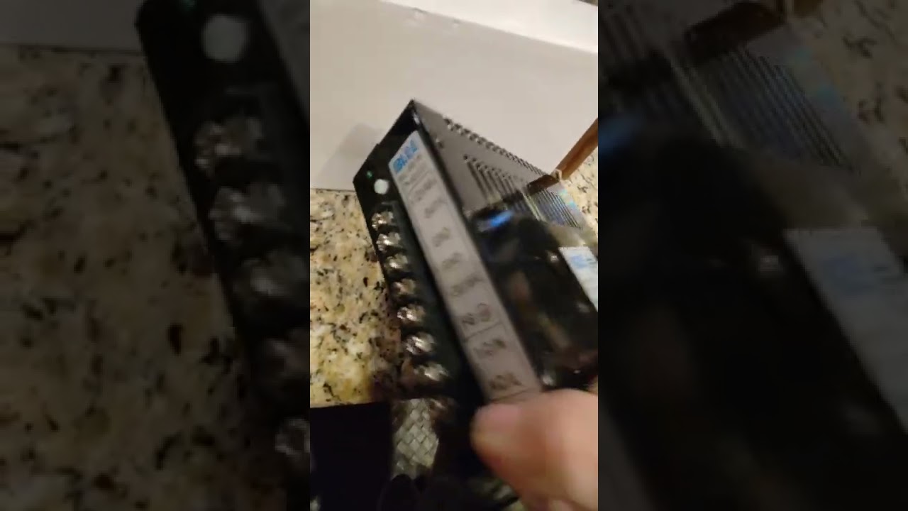 Arcade Game Power Supply set to other country voltage.