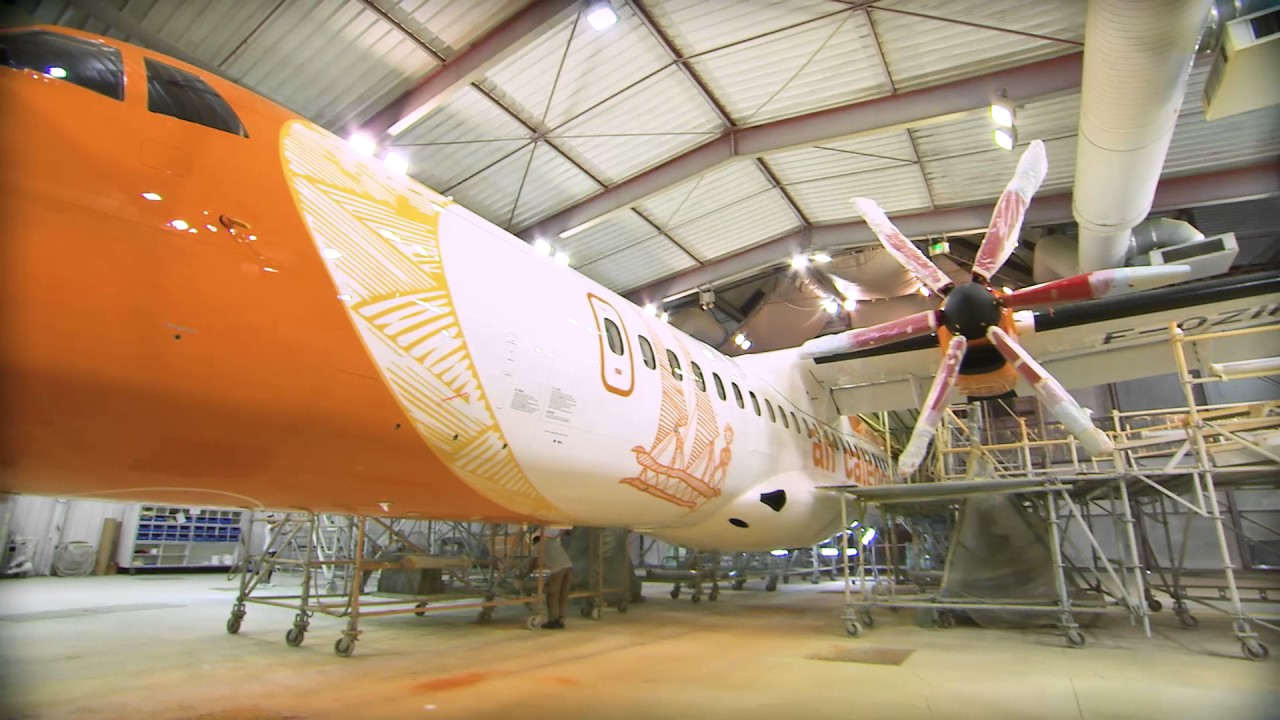 Peinture ATR 72-600  F-OZIP