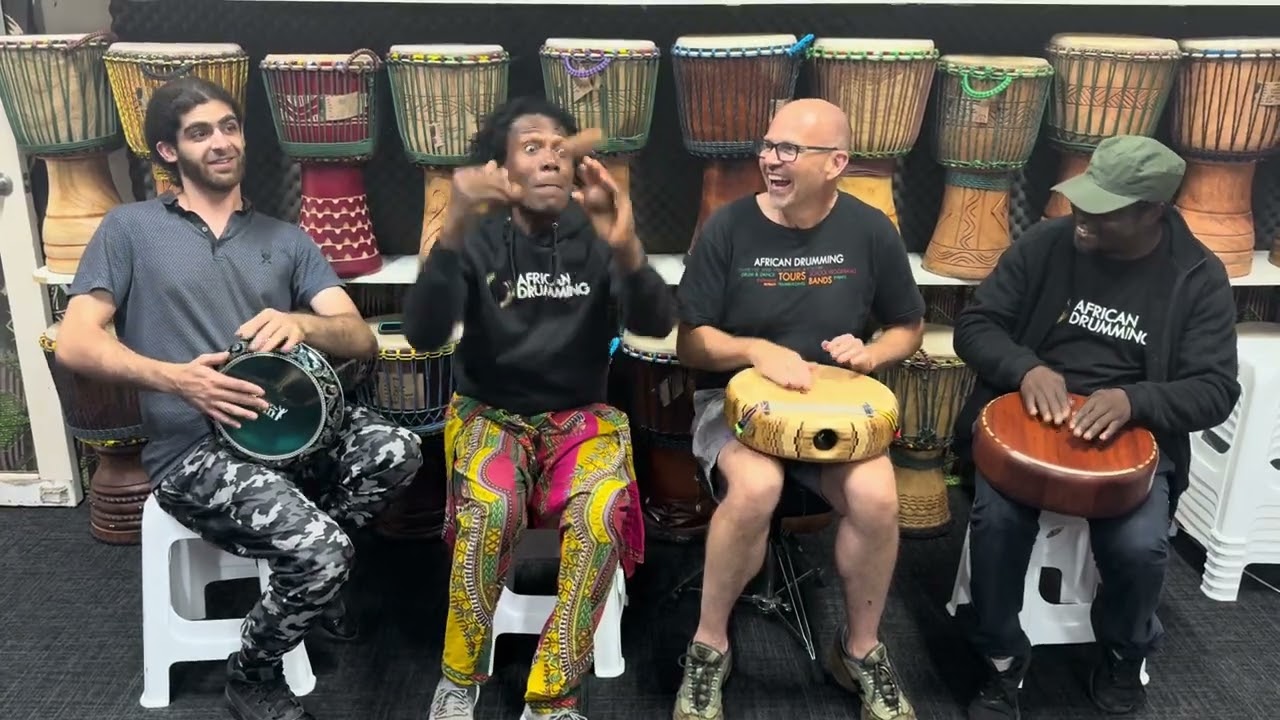 Funky Friday |  Darbuka, Aslatua meet two Lap Cajons