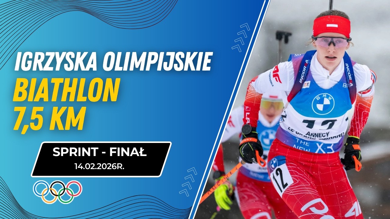 ZIMOWE IGRZYSKA OLIMPIJSKIE | BIATHLON 7,5 KM SPRINT KOBIET | KOMENTARZ NA ŻYWO