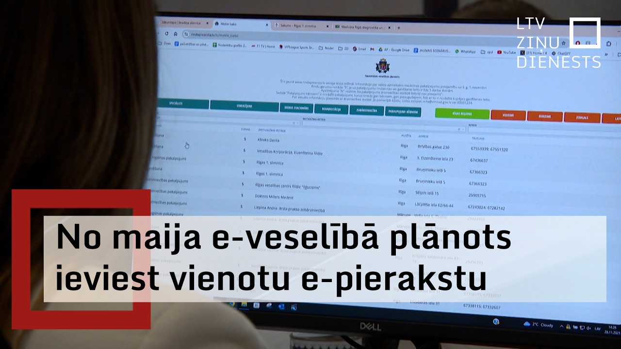 Jaunais e-nosūtījumu princips – ar vienu nosūtījumu varēs pierakstīties vienā ārstniecības iestādē