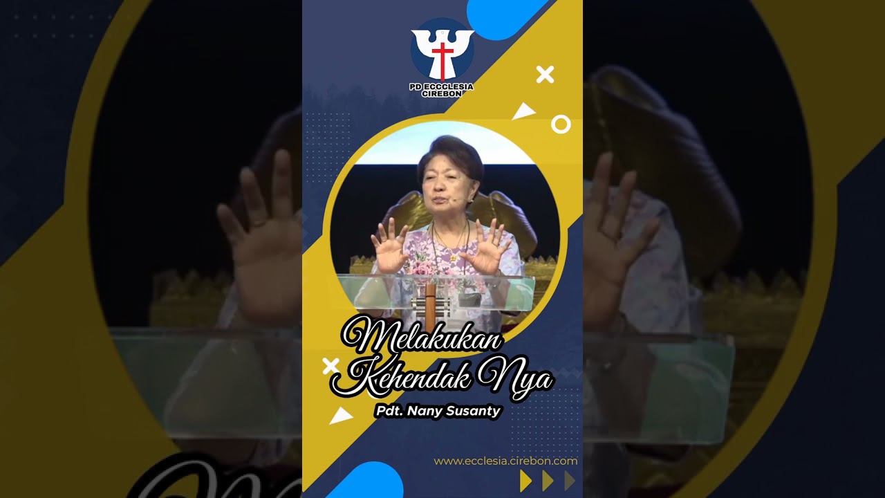Pdt. Nany Susanty - Melakukan Kehendak-Nya Part # 2