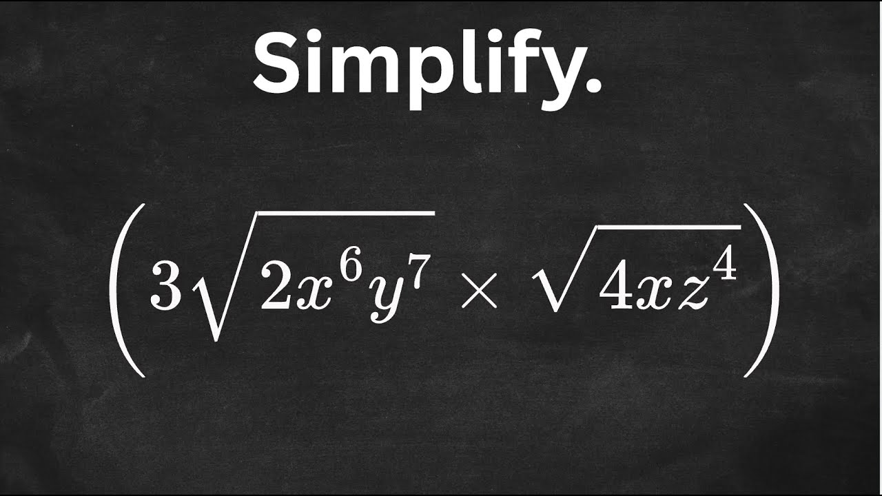 Radical Expression Multiplication