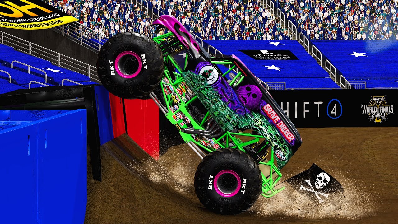 15 Minutes of Crazy Backflips and Frontflips - BeamNG.Drive Monster Jam
