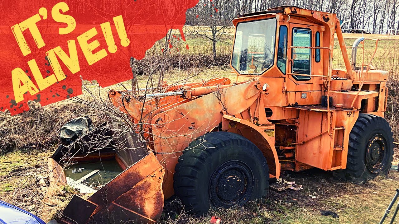 After Sitting 20 years will this Big old Wheel Loader Drive 3 miles home!?!? Pt.2