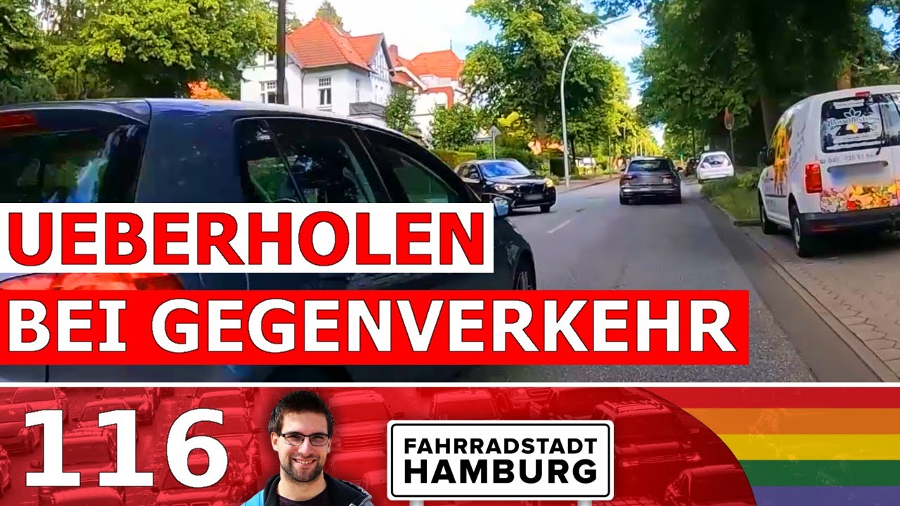 Radfahren in Hamburg (Teil 116) | Fahrrad Dashcam Hamburg