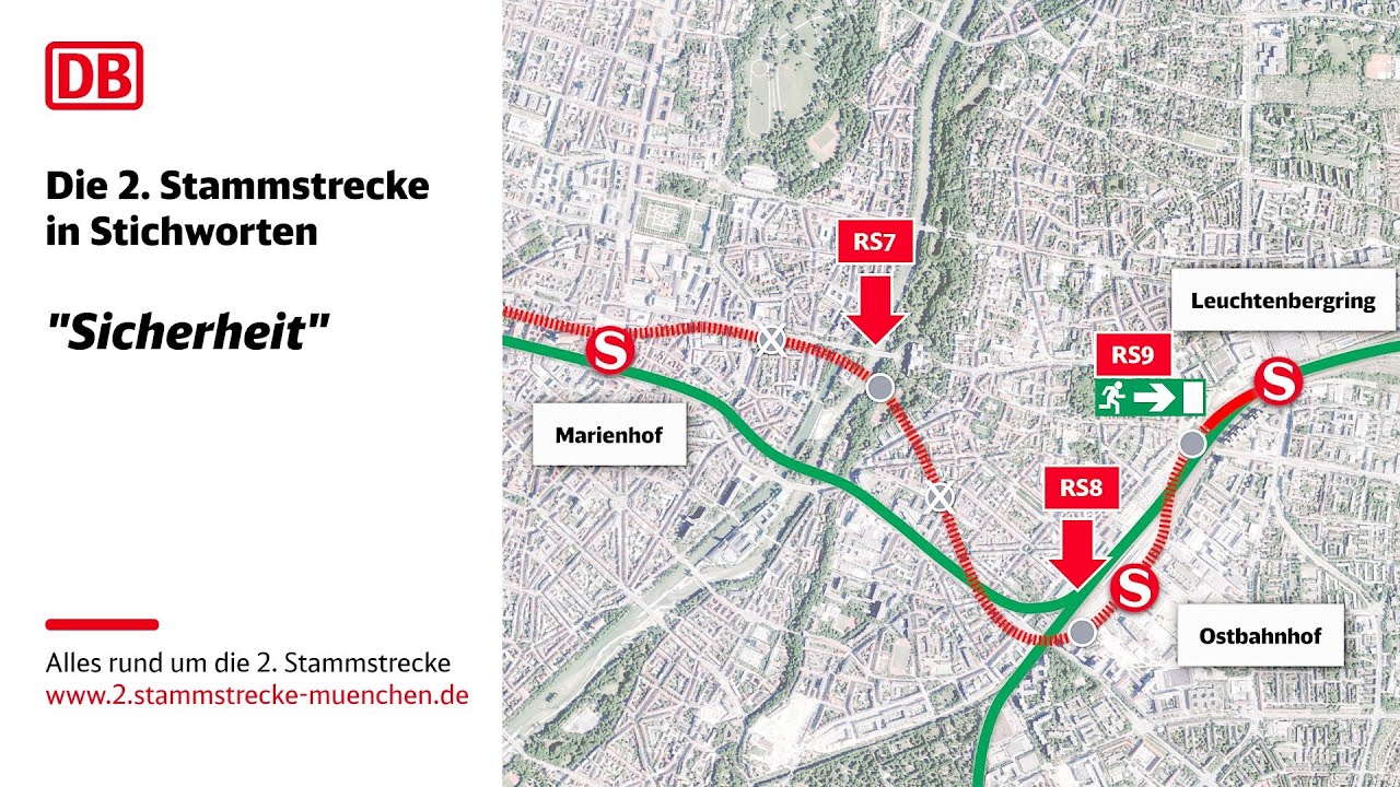 Stichworte zur 2. Stammstrecke: 