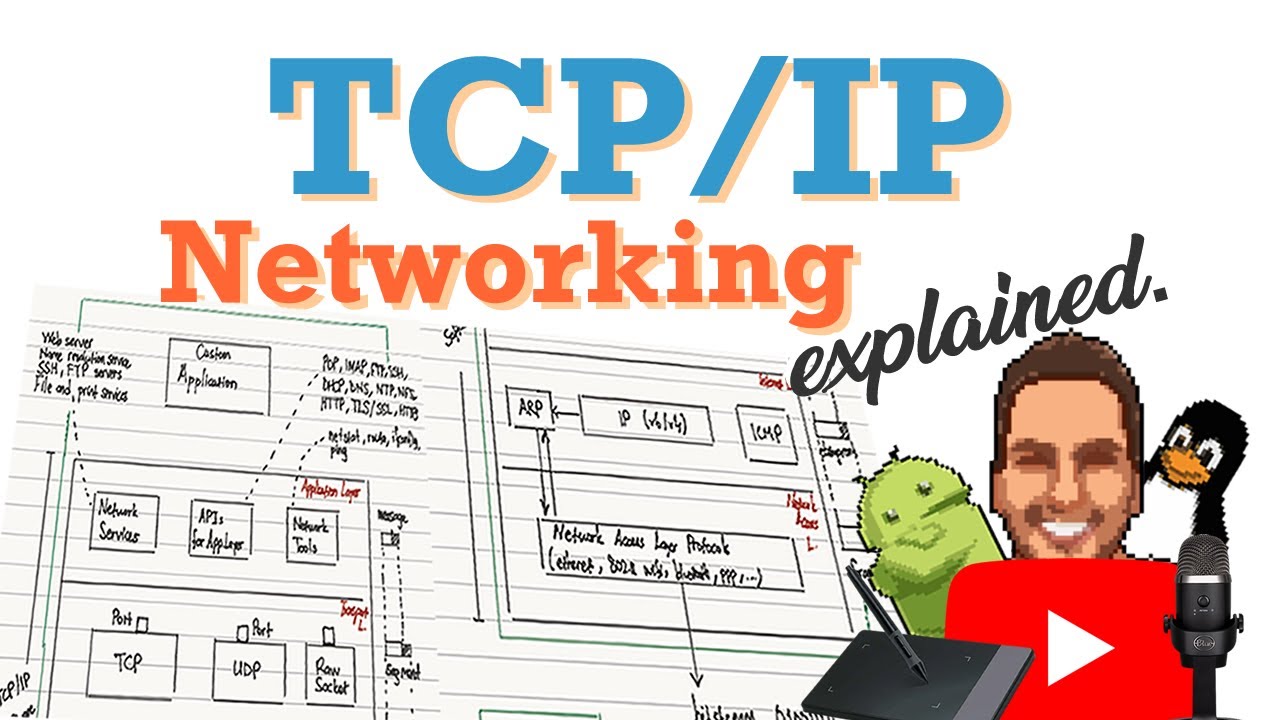 TCP/IP Networking explained based on TCP/IP Model | Visual Embedded Linux Training