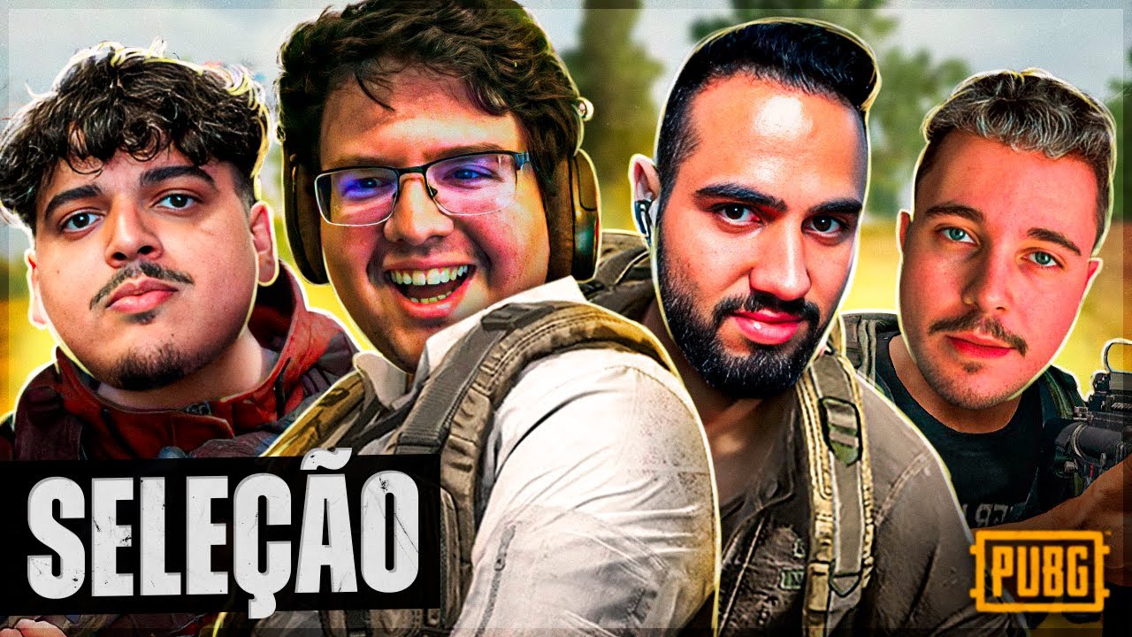 ISSO NÃO É UM SQUAD, É UMA SELEÇÃO! (42 KILLS) - PUBG