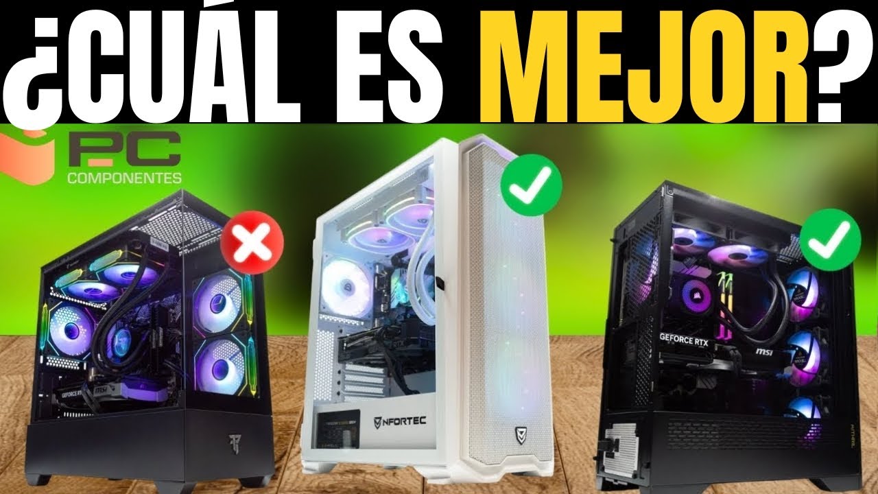 Los Mejores PC Gaming Premontados de PcComponentes | Mejores Ordenadores PcCom Calidad-Precio 2026