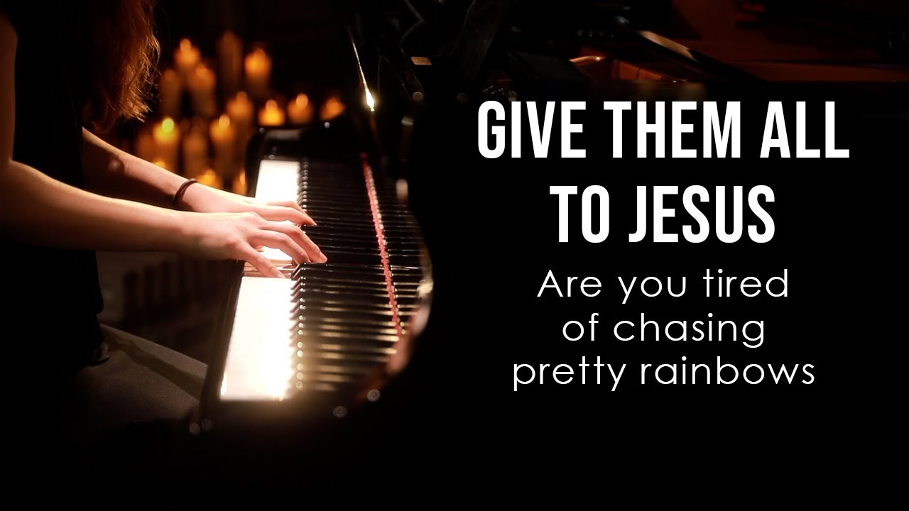Give Them All to Jesus - Piano Praise by Sangah Noona with Lyrics