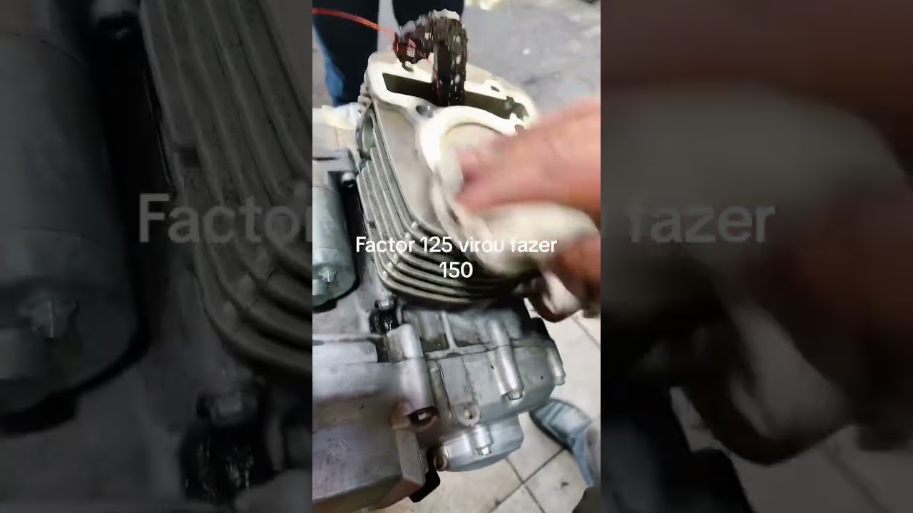 Factor 125 virou 150 como fazer? Pra Factor 125 virar 150 das novas tem como?? Fernando motos