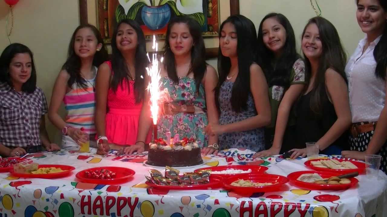 LOS 14 CUMPLEAÑOS DE MARIA EDUARDA COLOMO AVILA