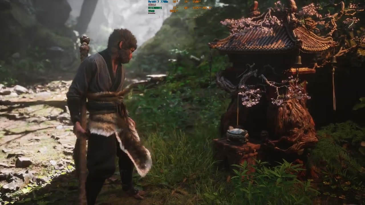 RTX3080ti Black Myth  Wukong