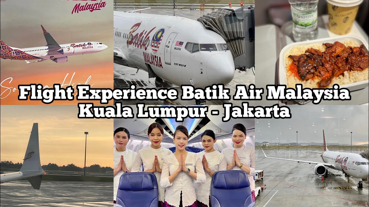 My First Experience Flying With Batik Air Malaysia Boeing 737 Max 8 | Meal Onboard is Another Level