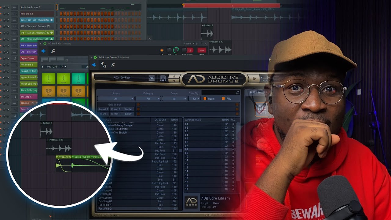 HOW TO MAKE DRUM FILLS AND ROLLS FOR YOUR BEATS | AFROBEAT DRUMLOOPS TUTORIAL