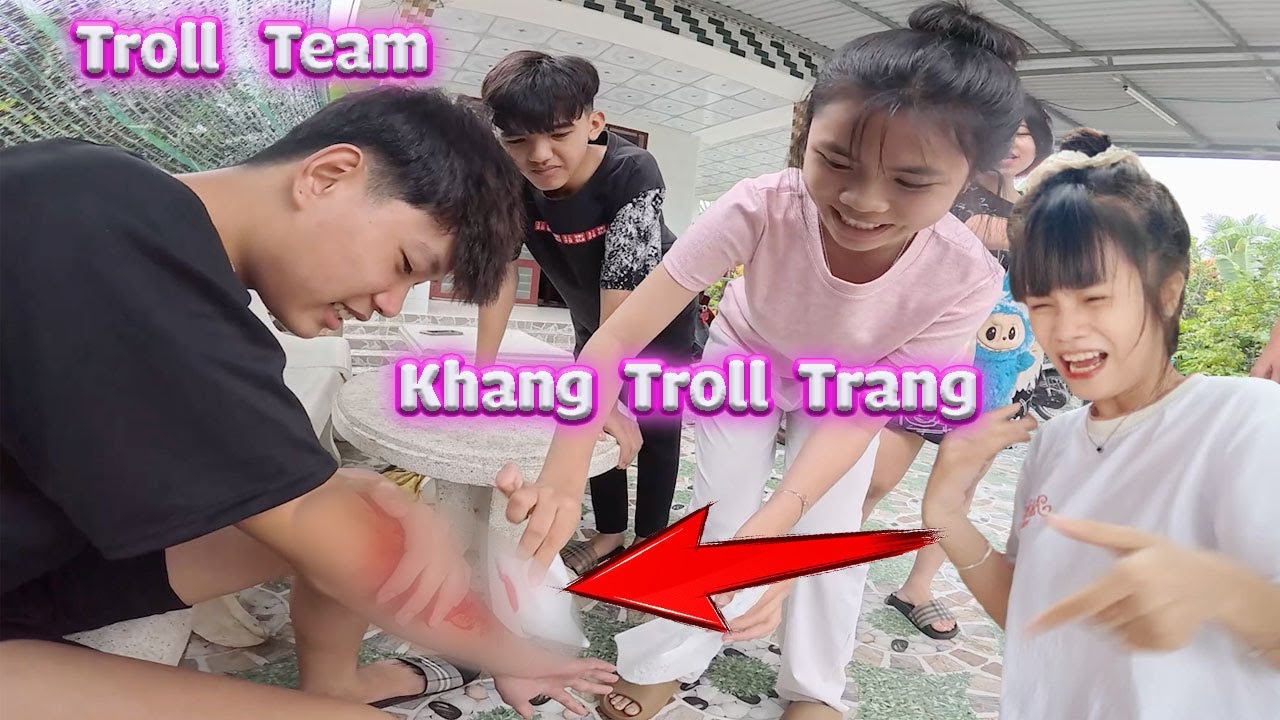 Lần Đầu Troll Cả Team Trang And Vinh #trangandvinh