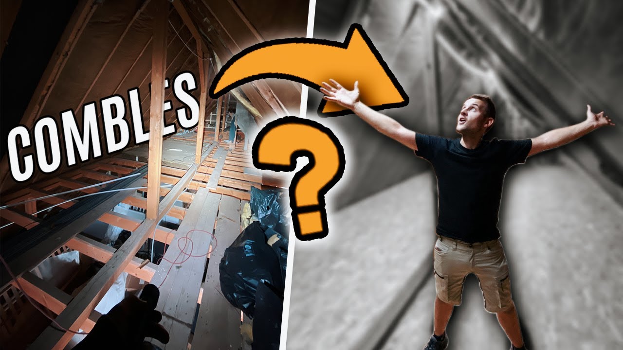 JE POSE 110m² DE PLANCHER DANS LES COMBLES ! ( TIMELAPSE ) - ÉP1