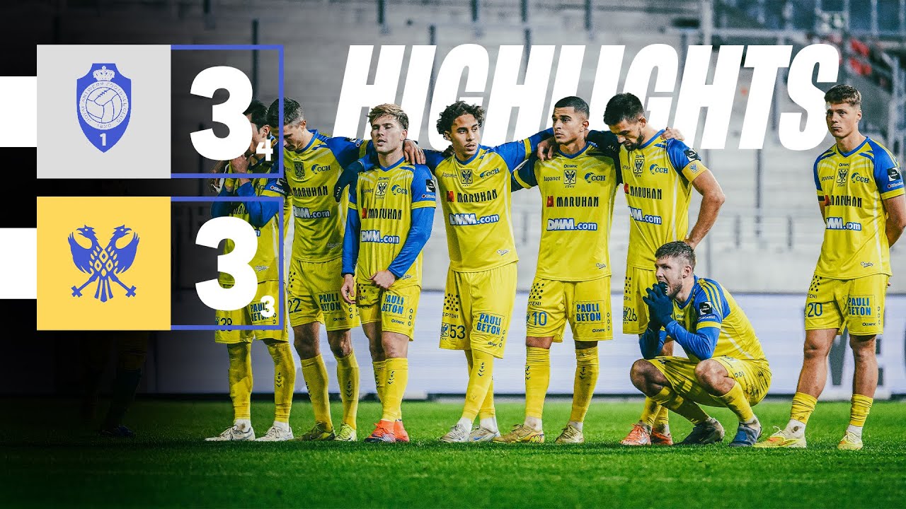HIGHLIGHTS l R. Antwerp FC - STVV l 3 (4) - 3 (3)