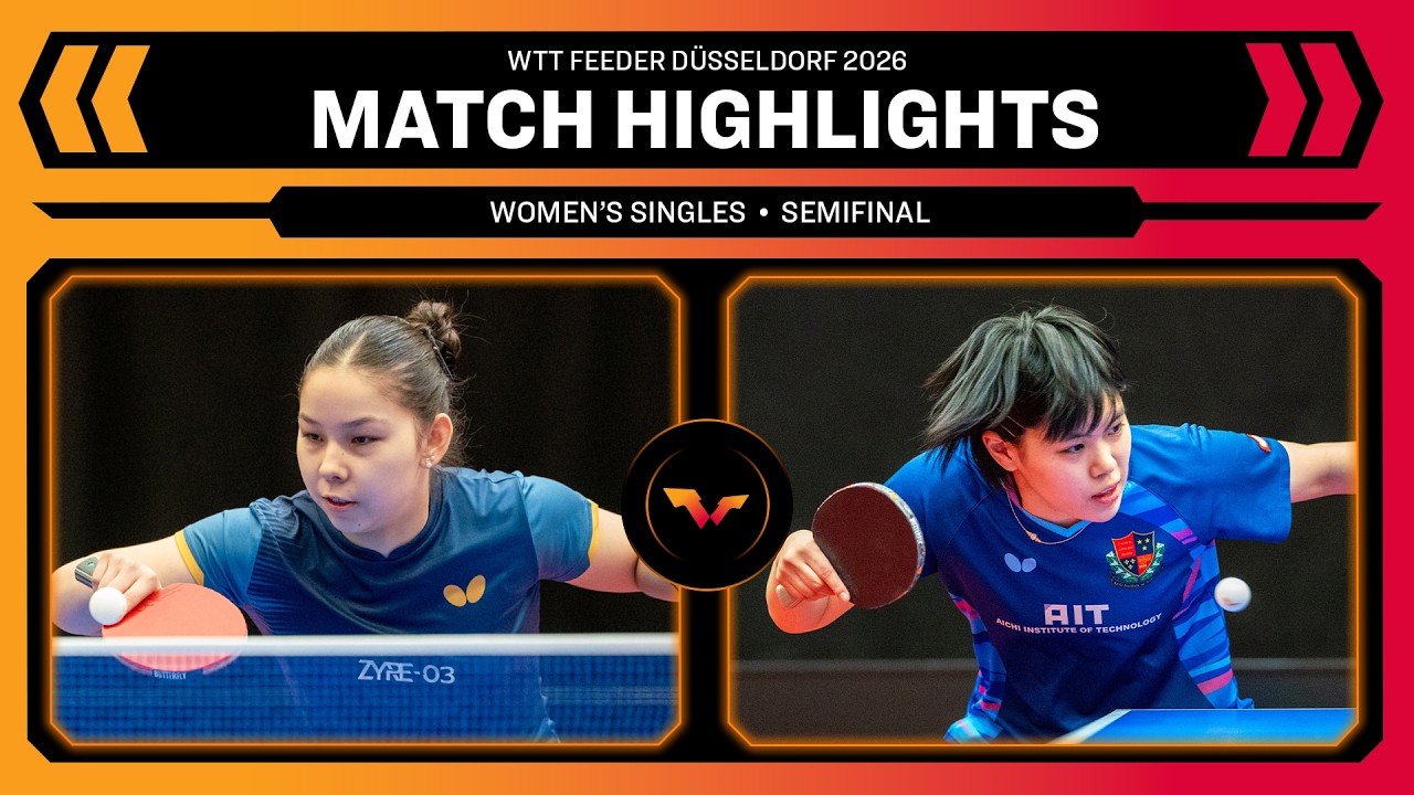 Anna Hursey vs Kotomi Omoda | WS SF | WTT Feeder Düsseldorf 2026