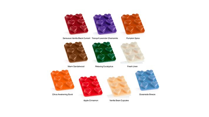 JOY FF Heart Wax Melts 6pk