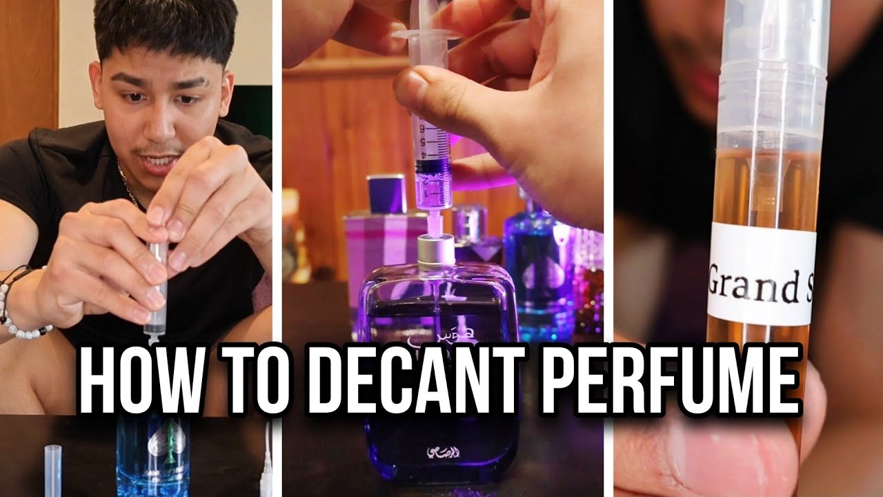 How to decant fragrances/perfumes (Start Selling Fragrance Samples)