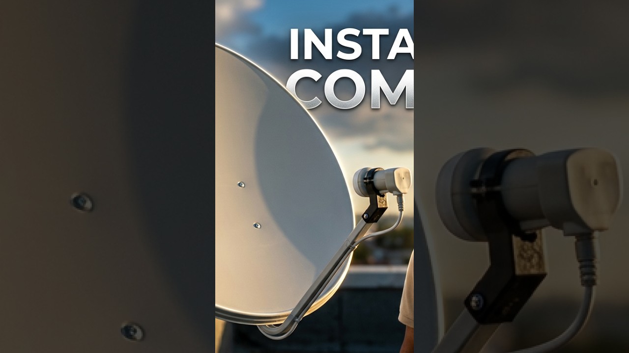 Installation and Alignment of Satellite Receiver