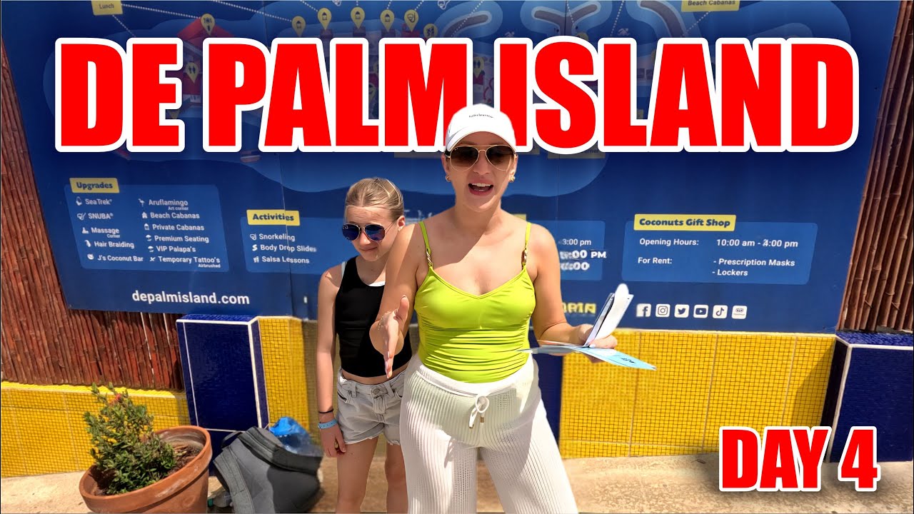 🏝 Day 4 in Aruba: De Palm Island💦