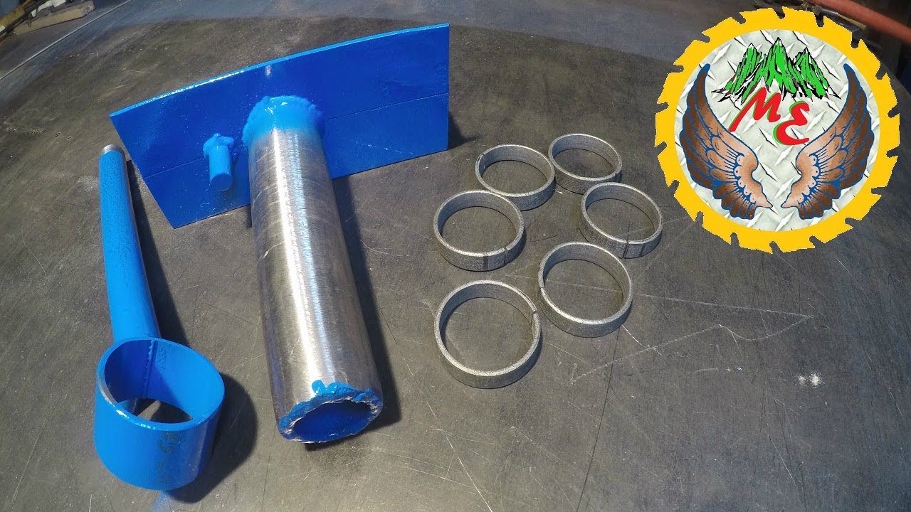 COMO HACER UN MOLDE DE AROS O RUEDAS DE METAL PARA TRABAJOS DE HERRERIA