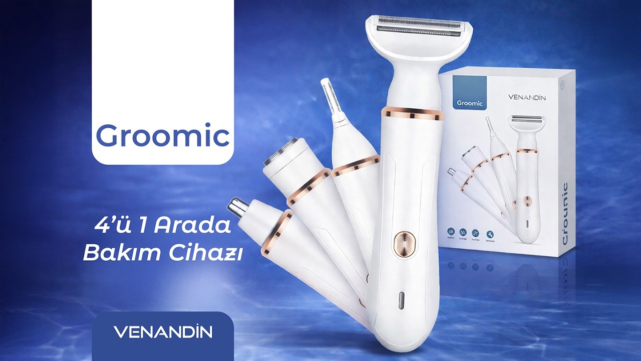 Teknoloji | Venandin Groomic 4’ü 1 Arada Tıraş Makinesi | SHGMC-001 İnceleme
