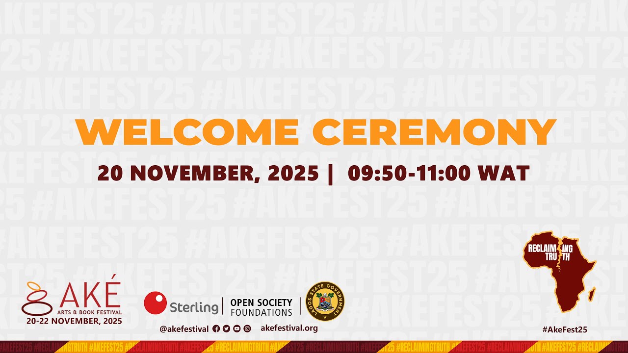Ake Festival 2025 | Welcome Ceremony