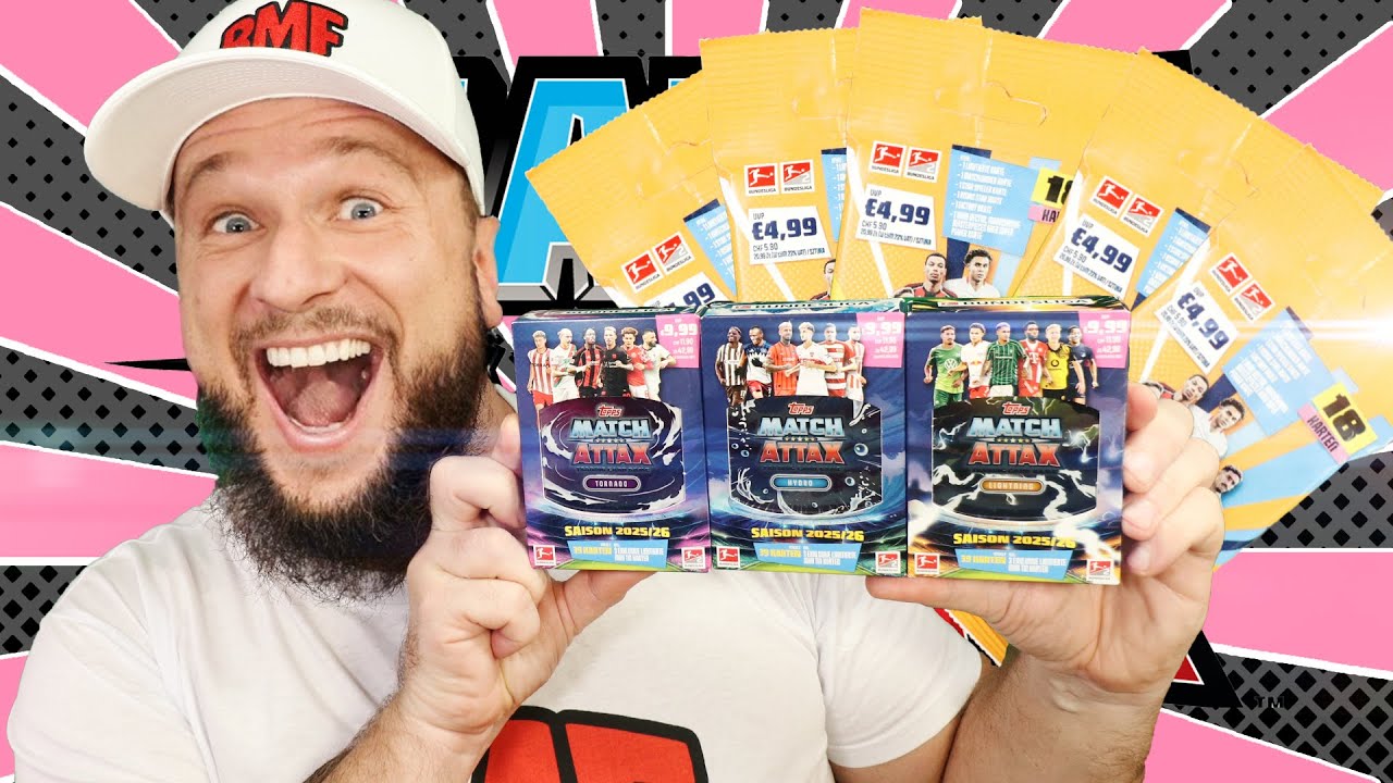 MATCH ATTAX 25/26 POWER PACK + MINI TIN UNBOXING 🔥 @BenMasterful