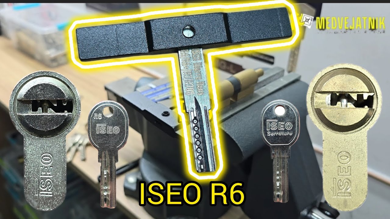 ISEO R6/R6+/R7/R700 Самоимпрессия для итальянских цилиндров!