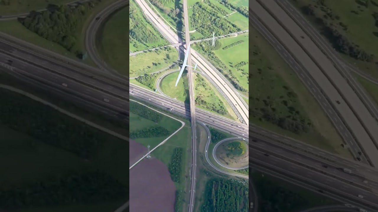 Duo Discus Glider Thermalling Over Germany | Silent Soaring Above the Countryside