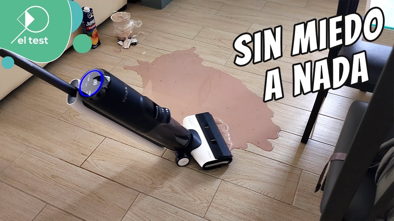 Esta aspiradora NO LE TEME AL AGUA: Tineco Floor One S5 | El test