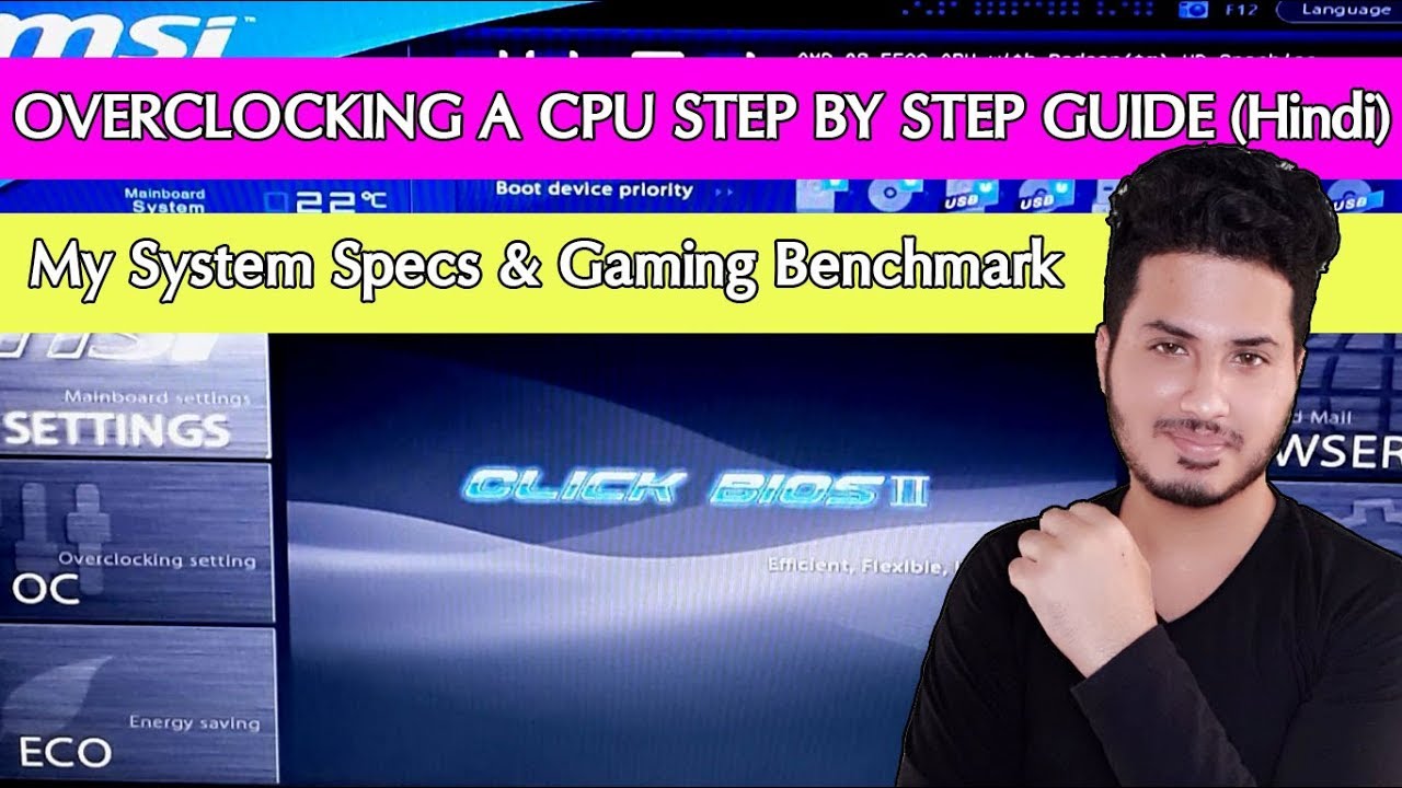How to overclock your CPU [HINDI] Featuring Far Cry Primal gameplay