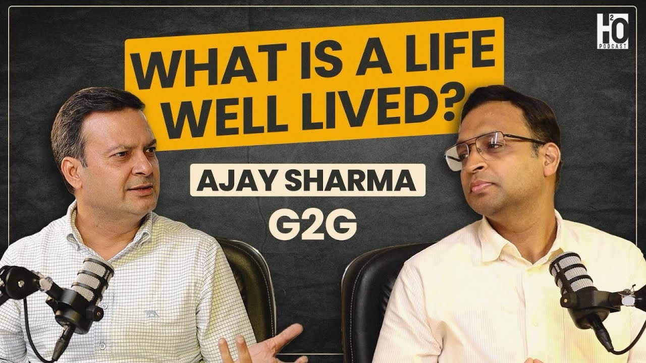 How to be rich, be wise, be blissful | #H2O Podcast | @G2GAjaySharma