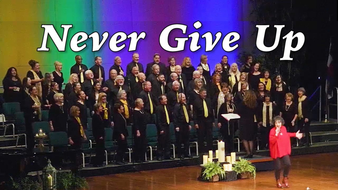 New Thought Music: NEVER GIVE UP by Sia from the movie LION - Mile Hi Choir