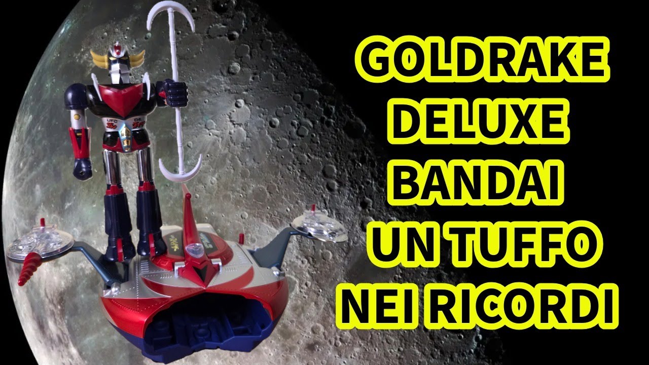 RECENSIONE REVIEW BANDAI UFO ROBOT GOLDRAKE ( Grendizer ) DELUXE VERSION