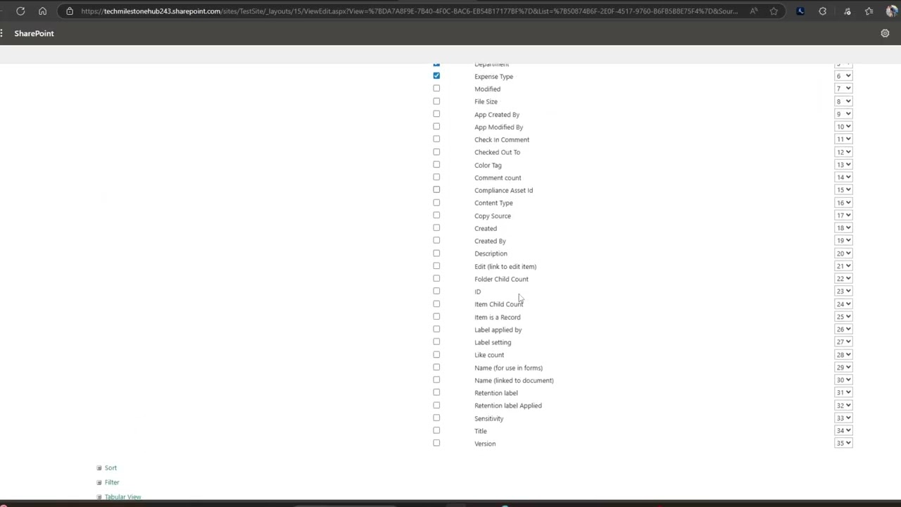 16 - Filter, Sort, Group & Save Document Library Views