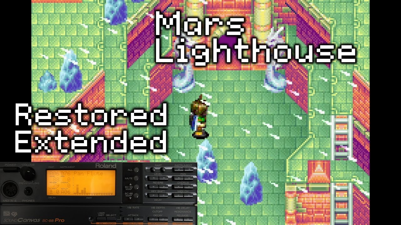 Mars Lighthouse (Restored) [Extended 10min] - Golden Sun The Lost Age