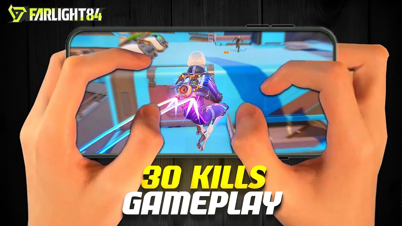 PHANTOM GETS INSANE 30 KILLS IN SOLO TRIOS - (HANDCAM) || Farlight 84 Mobile Gameplay - TPP