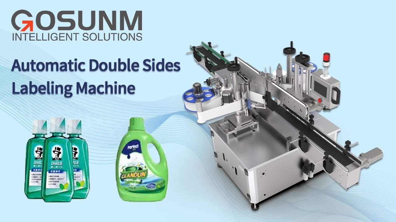 How to use fully automatic double side labeling machine